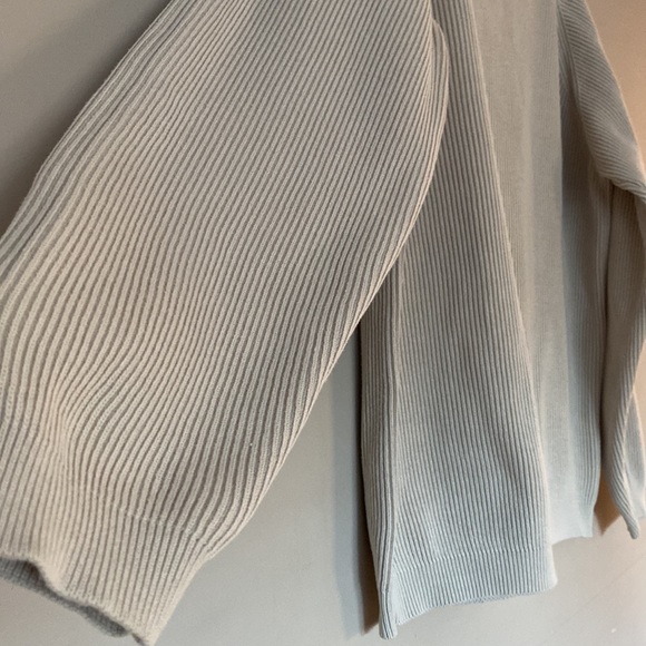 [L] Izod Vintage Ribbed Oversized Sweater | Cream - Picture 3 of 5